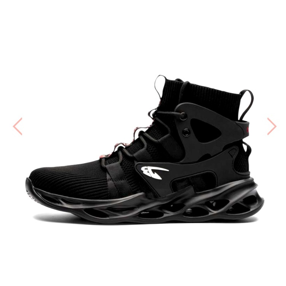 Indestructible Shoes Ares Black Steel Toe Sneakers